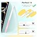 MoKo Case for Apple Pencil Pro/ 2nd Generation, Crystal Clear Silicone Protective Cover Sleeve Compatible with Apple Pencil Magnetic Charging and Double Tap, Pink