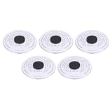 5 pezzi di interliner per lenti a bordo completo, filo di inserimento per lenti di occhiali vista per occhiali a montatura completa, interliner in plastica professionale di 13,1