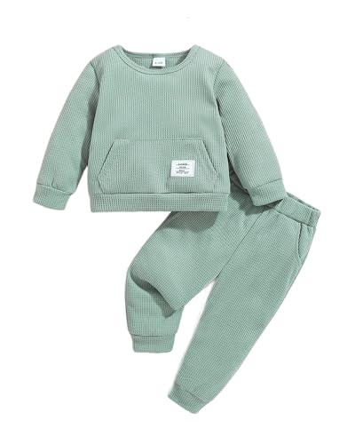 Image of Weebaby Baby Girl Clothes Infant Toddler Girl Clothing Ruffle Shirt High Low Top Floral Allover Pant Little Girls Clothes