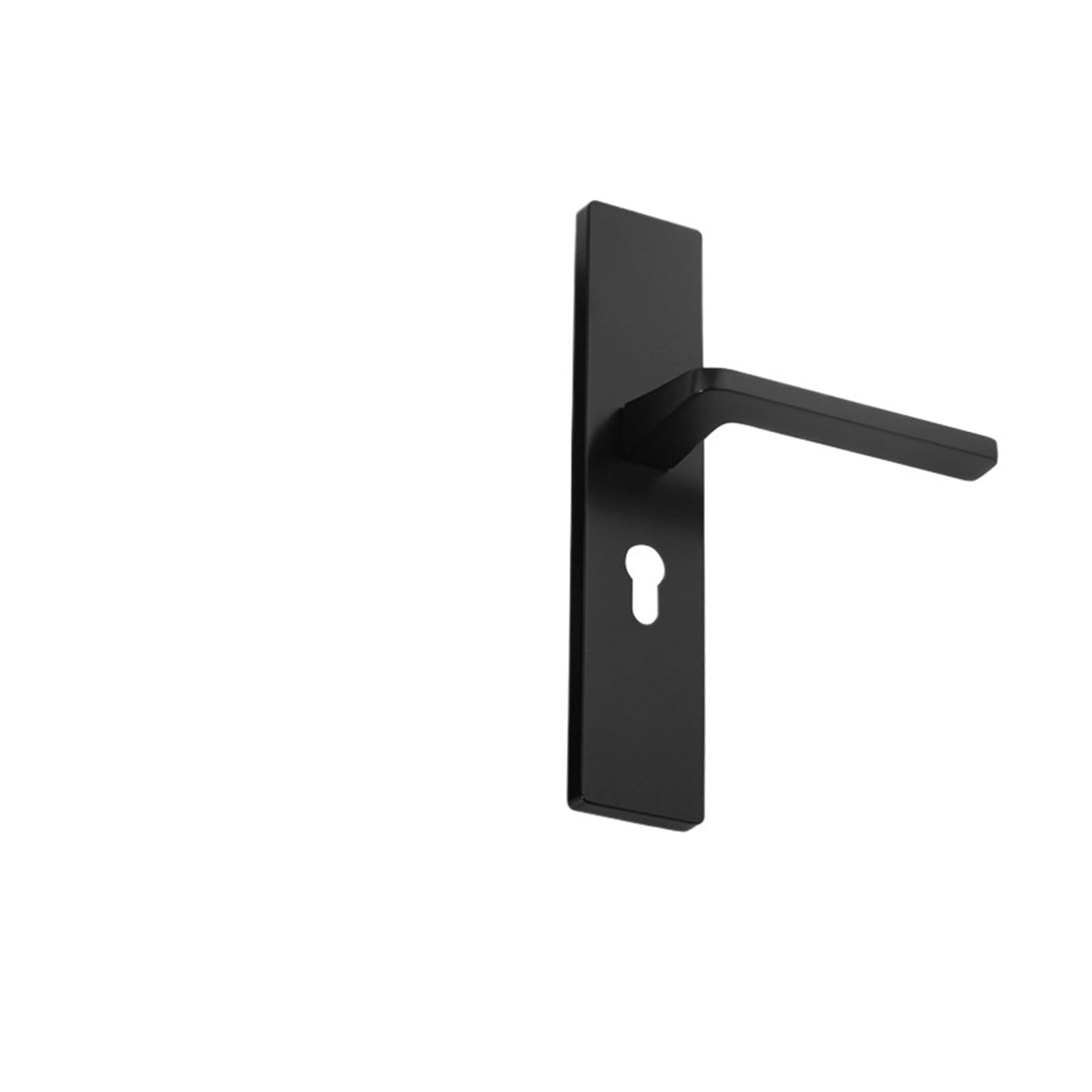 Loquet de porte coulissant en métal rétro noir mat pour ferrure de porte de grange