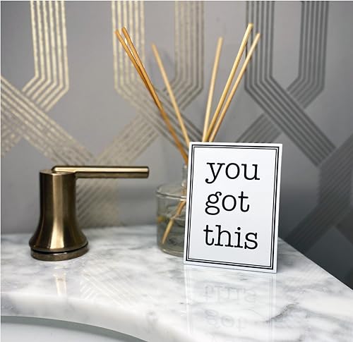 Imán con mensaje motivacional 'You Got This' rectangular miniatura 3