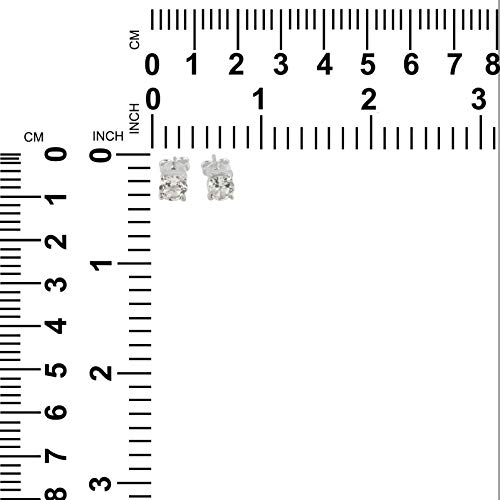 Starborn Faceted Danburite Post Earrings in Sterling Silver4