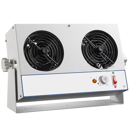 Ionizador de aire de doble cabezal con ventilador electrostático miniatura 1