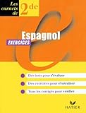  Espagnol, seconde, carnet d\'exercices