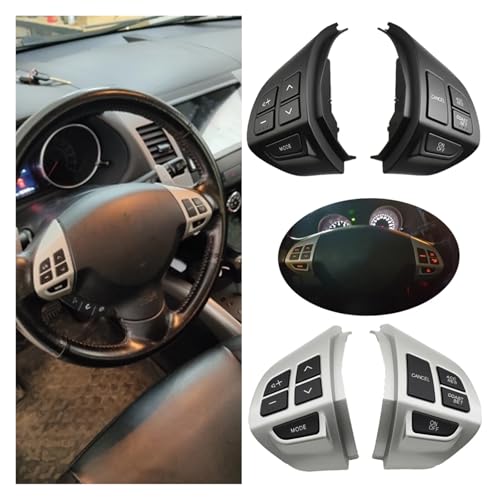 Botón del interruptor del volante mando control de crucero regulador audio coche 2007-2012 2