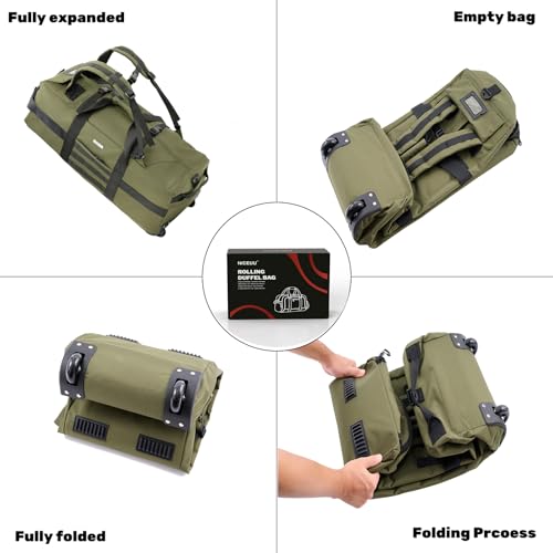 Duffle Bag with 80L Capacity