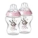 Tommee Tippee Closer to Nature, Newborn Baby Bottle Starter Set – Pink, Girl
