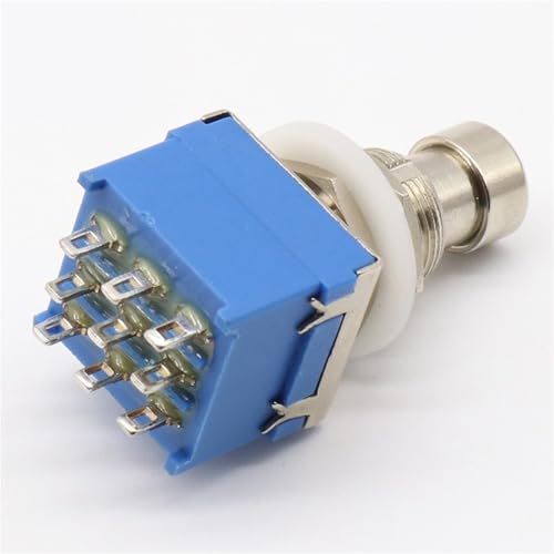 Interruptor 3PDT de 9 pines para eliminar el ruido al activar pedales de guitarra