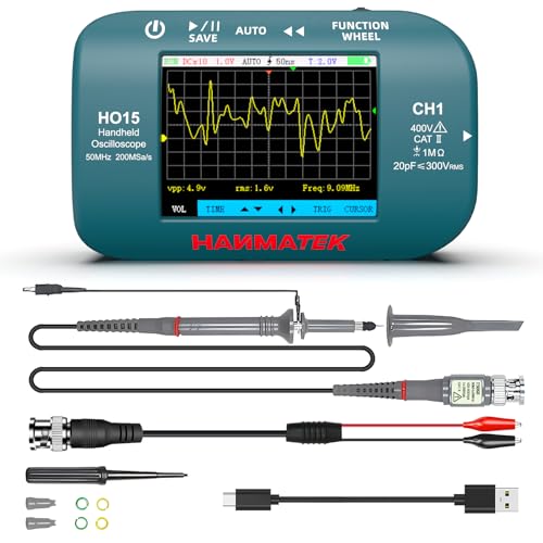 HANMATEK HO15 Oscilloscope Numérique - Bande Passante...