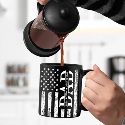 Taza personalizada para papá de cerámica 12 oz miniatura 3