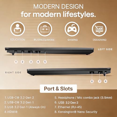 Image of Lenovo ThinkPad E16 Gen 3 • 16 inch WUXGA Touchscreen Business • 32GB RAM • 1TB SSD • Backlit Keyboard • AMD Ryzen 5 230 (Beat i7-1255U) • Fingerprint Reader • Thunderbolt 4 • Windows 11 Pro