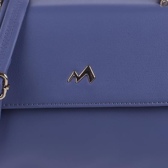 Image of Metro Women Classic Textured Handbag with Detachable Strap