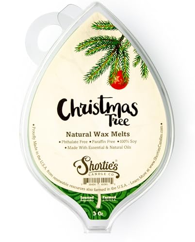 Sapin Noël fondants soja naturels 3 oz barre non-toxique vegan