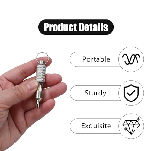 Image of 2 Pack Valve Core Removal Tool Professional Tire Valve Stem Tool for Automotive Motorcycle Bicycle Repair Install Accessory