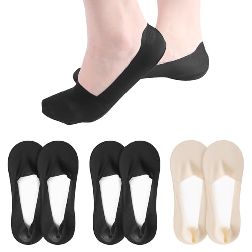 Image of Forbidden Road No Show Socks Non Slip Low Cut Invisible Socks for Women