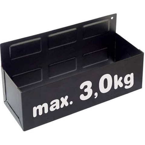 Magnetic Tray Holder Tool Box - 210 x 110 x 85 mm - Pull 3kg - Magnet Storage/Trays can be Attached to Your Toolbox, Inside Your Van, to The Side of The Vehicle or Any Metal Objects Cover