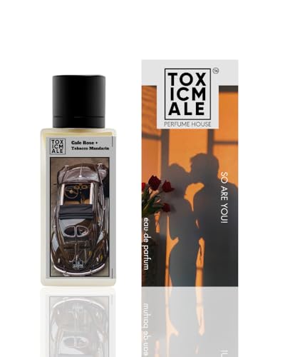Image of TOXICMALE cafe rose+tobacco mandarin | Perfect Long lasting Men's perfume for office & date | perfumes for men | Gift for him | TMA43 | 50 ml perfume | TM Perfume House