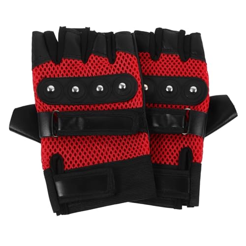 PLAFOPE 1Par Guantes de Ciclismo de Dedo Transpirables y Antideslizantes para Guantes de Cómodos y Resistentes para Aire