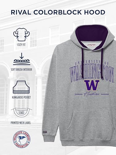 Image of JanSport NCAA unisex-adult Rival Colorblock Hood