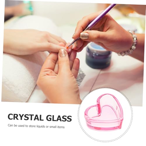 Recipiente Dappen en Forma de Corazón para Manicura miniatura 3