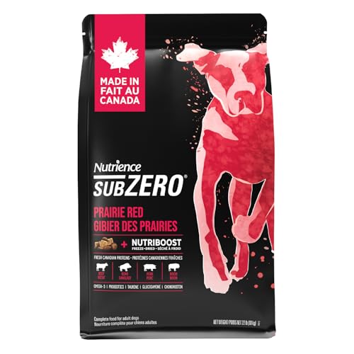 Nutrience Grain Free Subzero Dog Food, 10 kg (22 lbs), Canadian Prairie Red Formula, Dry Dog Food, High Protein Kibble, Nourriture Pour Chien, Manger Pour Chien image 2
