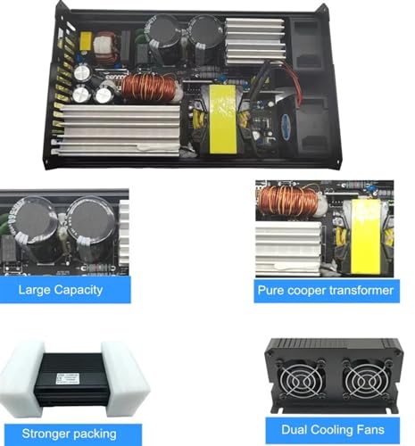 Alimentation à découpage haute précision SMPS boîtier ventilé pour électronique de pointe