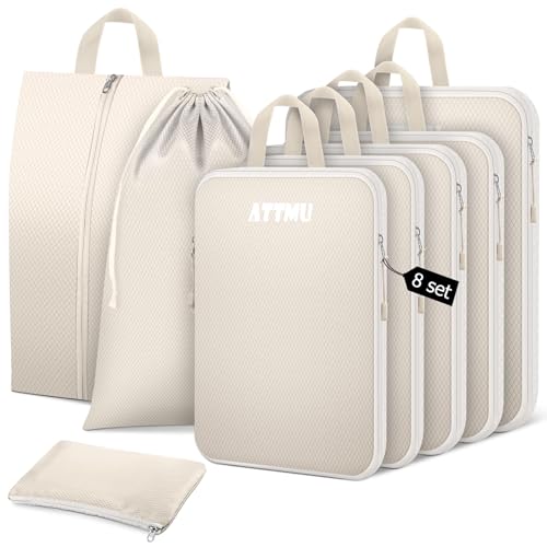 8 Set Compression Packing Cubes