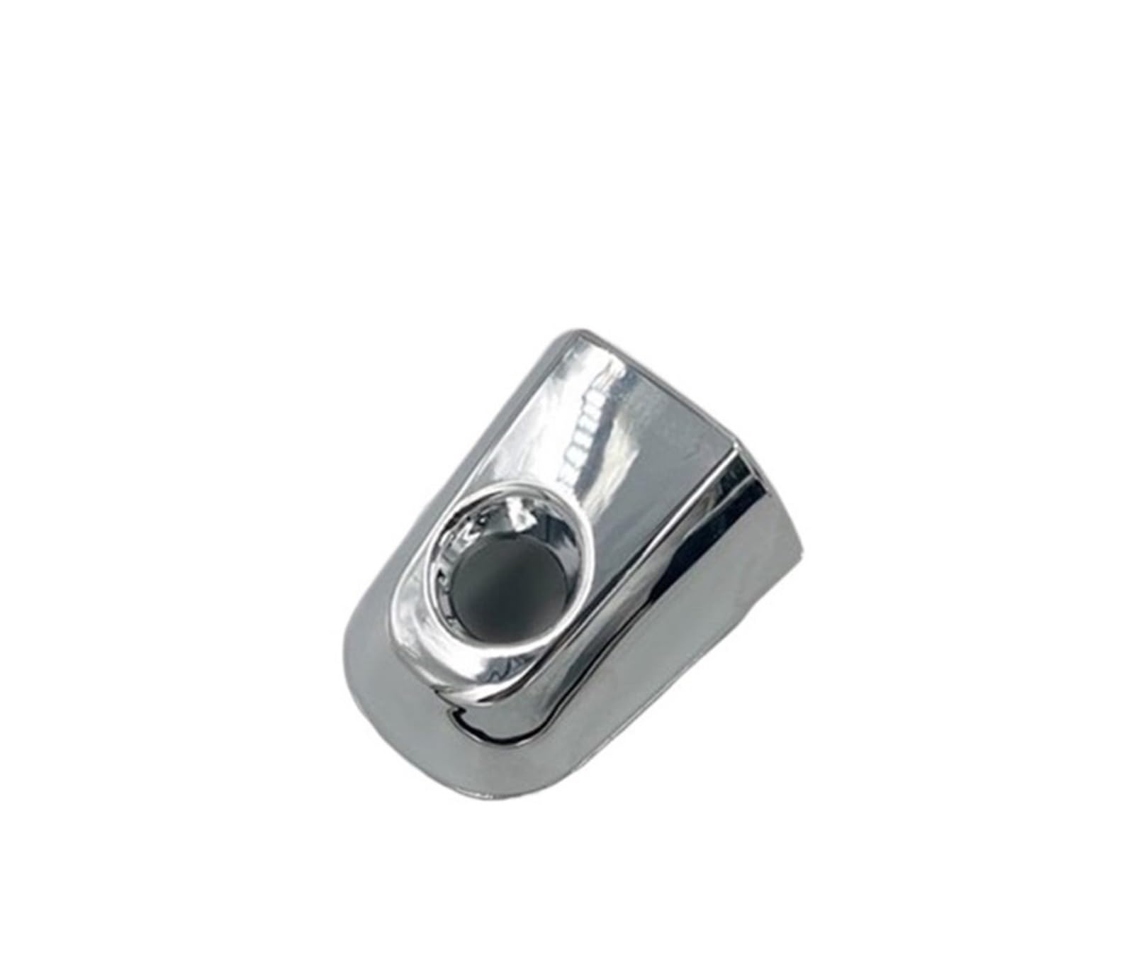 Drezzo Left Have Hole Car Exterior Door Handle Door Outer Handle Chrome Cap For Mitsubishi For Montero 2008-2015 For L200 2005-2015(Left Have Hole)