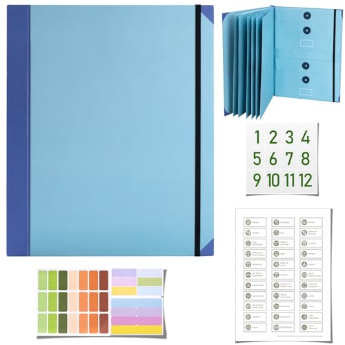 Carpeta En Caso De Que Se Pierda,Organizador De Documentos Importantes Familiares Carpetas Tipo Folio Carpeta De Acordeón Para Papel Organizador De Documentos in Case I Go Missing Para Facturas Papel