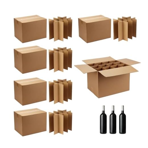 Moving Box Packing with Glass Dividers