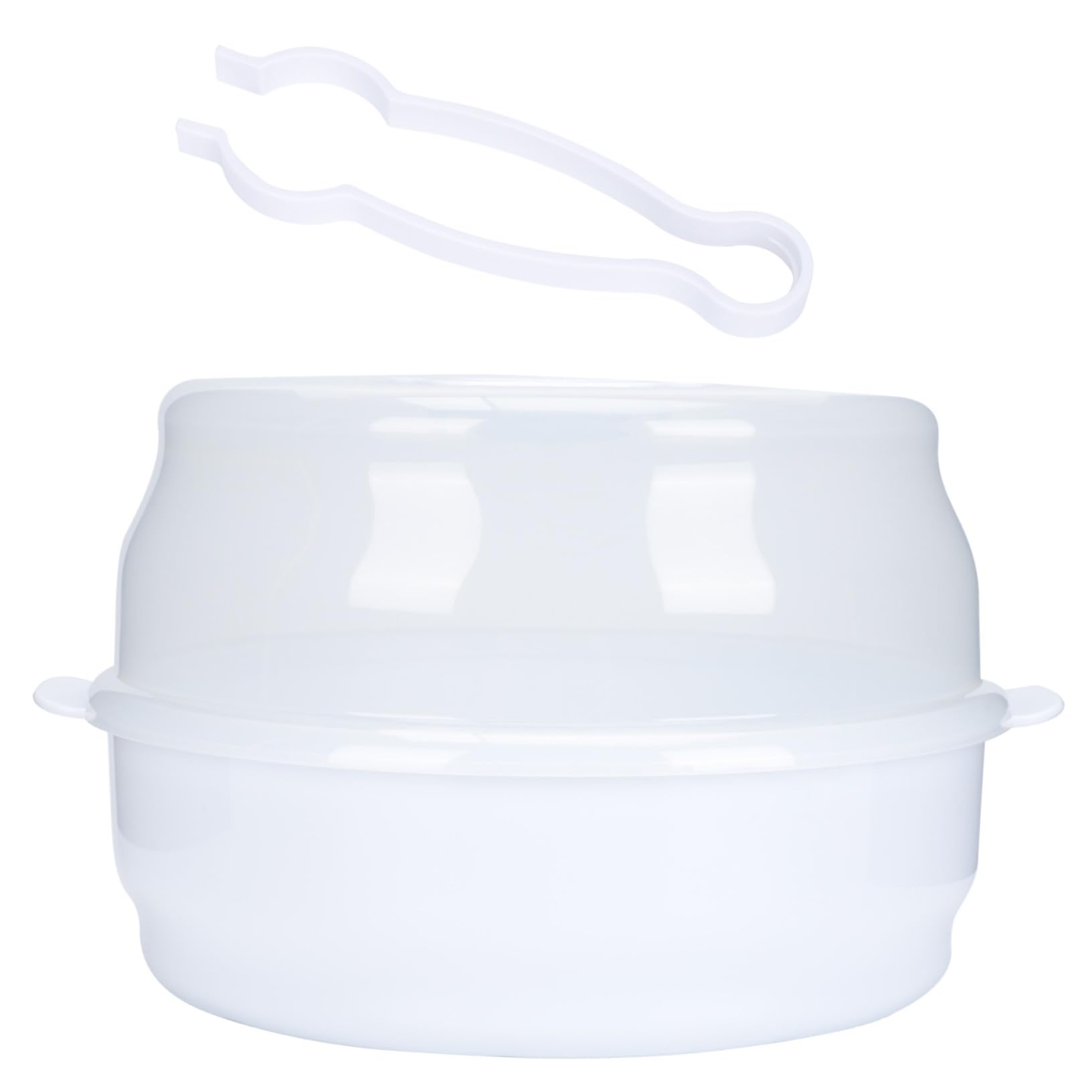 Caja Esterilizadora para Biberones de Microondas, Pp Blanco