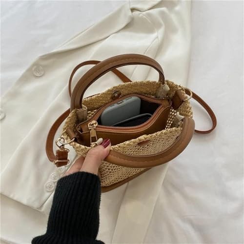 Bolso de cuero suave tipo tote para mujer, tamaño extra grande miniatura 5