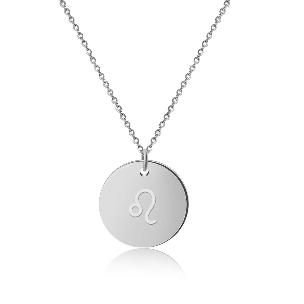 GD GOOD.designs Sternzeichen Kette für Damen Silber | wasserfeste Zodiac Halskette mit Horoskop Anhänger aus hautverträglichem Edelstahl