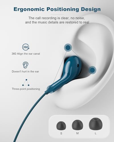 USB C Headphones for iPhone 15 Plus 16 Pro 17 Pro Max Pixel Redmi Magnetic