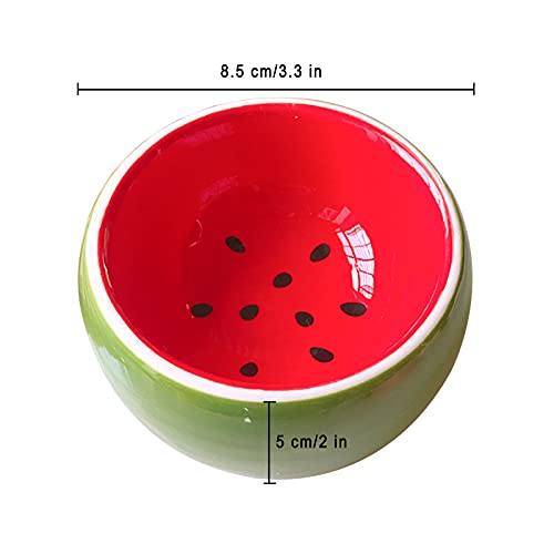 Krizjues 664832158034 Hamster Bowls Dwarf Hamster Food Bowl Prevent Chewing Hamster Feeding Bowl Guinea Pig Hamster Water Rat Bowl Small Animal Food Dish thumb #6
