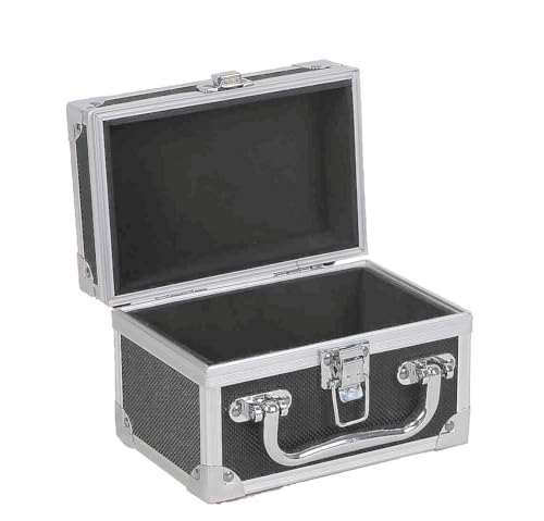 Ursae Minoris Elite Black Aluminum Case for US Proof Sets, Postage Stamps in Glassine Envelopes, and Other Treasures, Compact Size