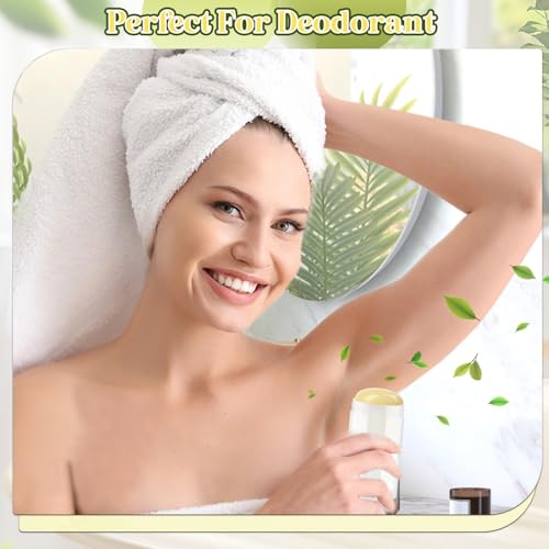 15 Pcs Clear Deodorant Containers Plastic Empty Filling Stick Tube Deodorant Bottles for DIY Cosmetic Lotion Bar Crayon - 30ml/1oz3