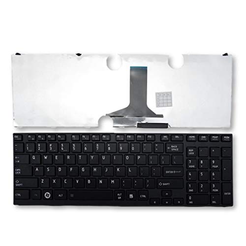 Almencla Teclado de reposição #PK130IU2B00 US PC para laptop Toshiba P750D P755 P755D