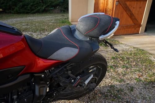 Asidero pasajero Yamaha MT07 2014-2017 RM04 plata avdb-Moto 6