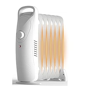 Oliegevulde radiator voor gebruik binnenshuis Draagbare elektrische radiator met omvalbeveiliging 600W/800W/1000W Oliegevulde verwarmingselementen Verwarming/1000W (1000w)