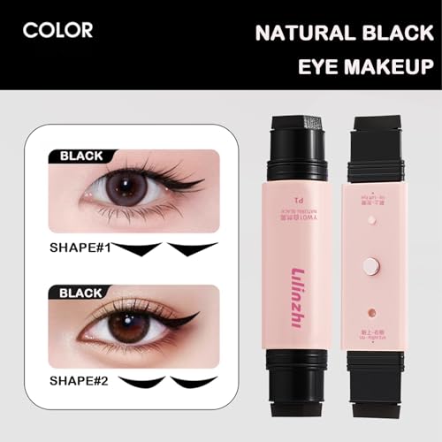 Delineador de ojos 2 en 1 Dulele gel negro miniatura 7