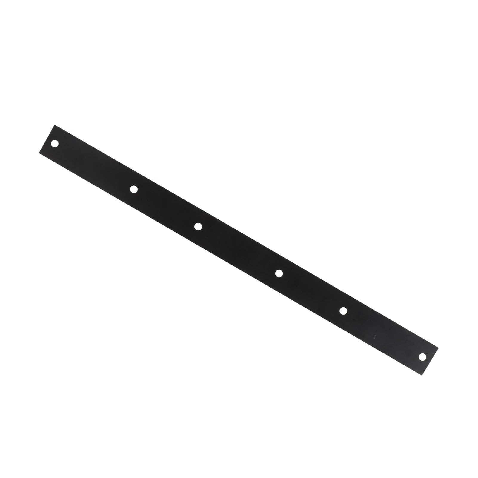 Binario da 30 Cm L con Fori Trapanati, Binario di Ancoraggio in Alluminio per Pianali di Camion Rimorchi, Compagnia Aerea Anodizzata per il Fissaggio dei Carichi (60 mm)