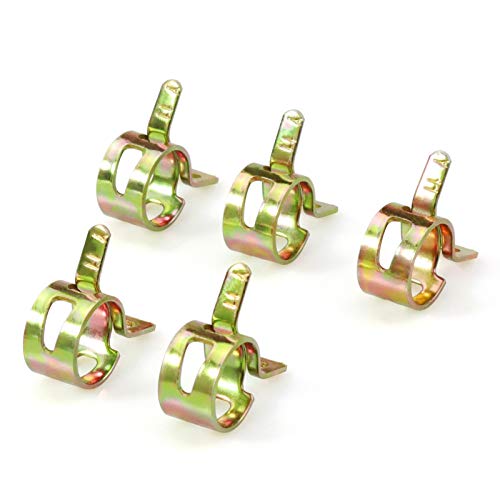 Laixin 15/64” Zoll Ø 6 mm Kraftstoffgasleitung Kit 1 Meter Benzinschlauch mit 5 Stücke Schlauchschellen für kleine Motoren, Moto, Auto - Image 7