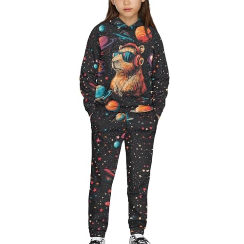 HUIACONG Sweatsuits Kids Children Sweat Set for Boys Girls Sweat Suit