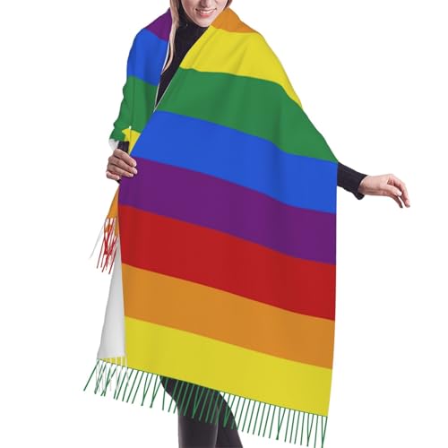 Nutcracker Mouse King Ballet Dance Scarf Long Shawl Wraps Soft Blanket Scarves Fringe Scarf for Women Men Fall Winter