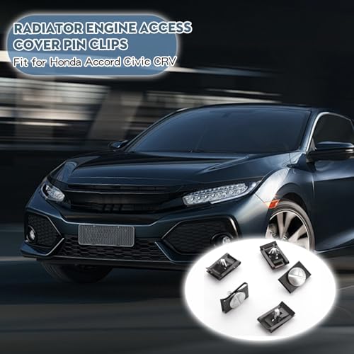 Image of 14PCS Engine Splash Shield Hardware Kit, Engine Cover Fasteners and Replacement Parts, OEM 90674-TY2-A01 90105-TBA-A00, Compatible with Honda Accord, Civic, CR-V (2014-2019)