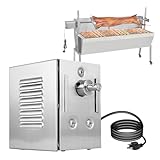 YJINGRUI 45W Grill Rotisserie Motor, BBQ Motor with 130-174lb/ 150-200kg High Torque, Heavy Duty Universal Replacement Motor for Roast Chicken, Beef and Pork at Gathering/Camping/Festival 110 V