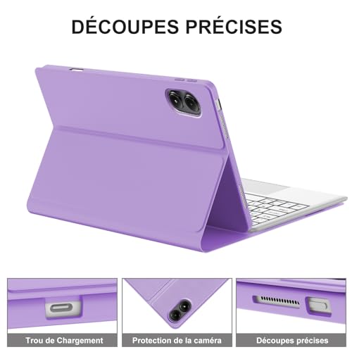 Clavier Bluetooth Redmi Pad Pro 12.1 idéal pour travailler en déplacement - 6