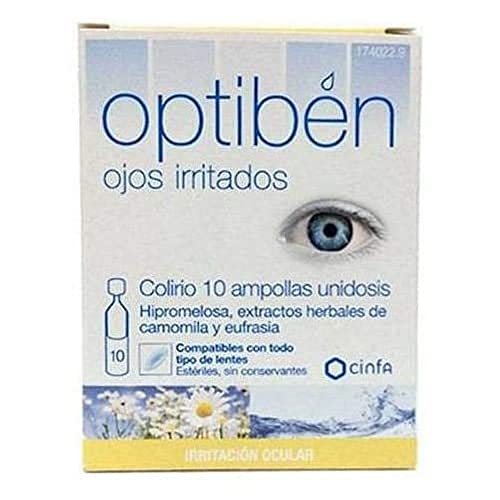 OPTIBEN OJOS IRRITADOS 10 AMPOLLAS