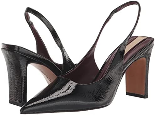 Franco Sarto Womens Averie Pointed Toe Slingback High Heel Pump, Black, 9.5 | Image 6